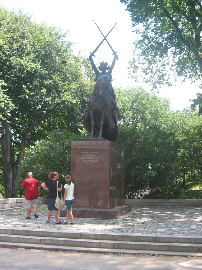 Central_Park_pomnik_Jagiello